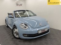 USED 2013 63 VOLKSWAGEN BEETLE 1.6 TDI BlueMotion Tech Design Cabriolet 2dr Diesel Manual Euro 5 (s/s) (105 ps) 