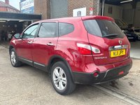 USED 2011 11 NISSAN QASHQAI+2 1.5 dCi Acenta SUV 5 door Diesel Manual 2WD Euro 5 in Red 