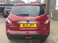 USED 2011 11 NISSAN QASHQAI+2 1.5 dCi Acenta SUV 5 door Diesel Manual 2WD Euro 5 in Red 