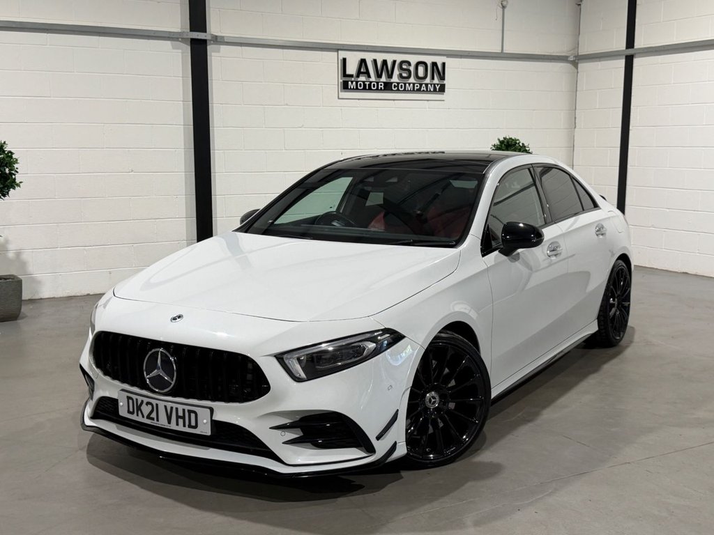 USED 2021 21 MERCEDES-BENZ A CLASS 2.0 A35 AMG (Premium Plus) Saloon 4dr Petrol 7G-DCT 4MATIC Euro 6 (s/s) (306 ps) 