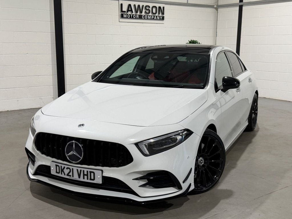 USED 2021 21 MERCEDES-BENZ A CLASS 2.0 A35 AMG (Premium Plus) Saloon 4dr Petrol 7G-DCT 4MATIC Euro 6 (s/s) (306 ps) 