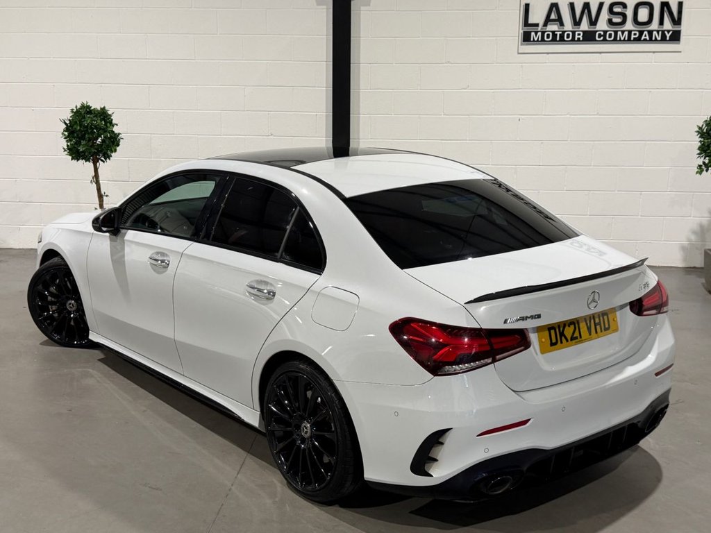 USED 2021 21 MERCEDES-BENZ A CLASS 2.0 A35 AMG (Premium Plus) Saloon 4dr Petrol 7G-DCT 4MATIC Euro 6 (s/s) (306 ps) 