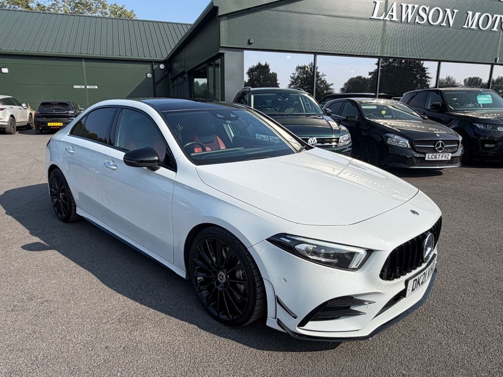 USED 2021 21 MERCEDES-BENZ A CLASS 2.0 A35 AMG (Premium Plus) Saloon 4dr Petrol 7G-DCT 4MATIC Euro 6 (s/s) (306 ps) 