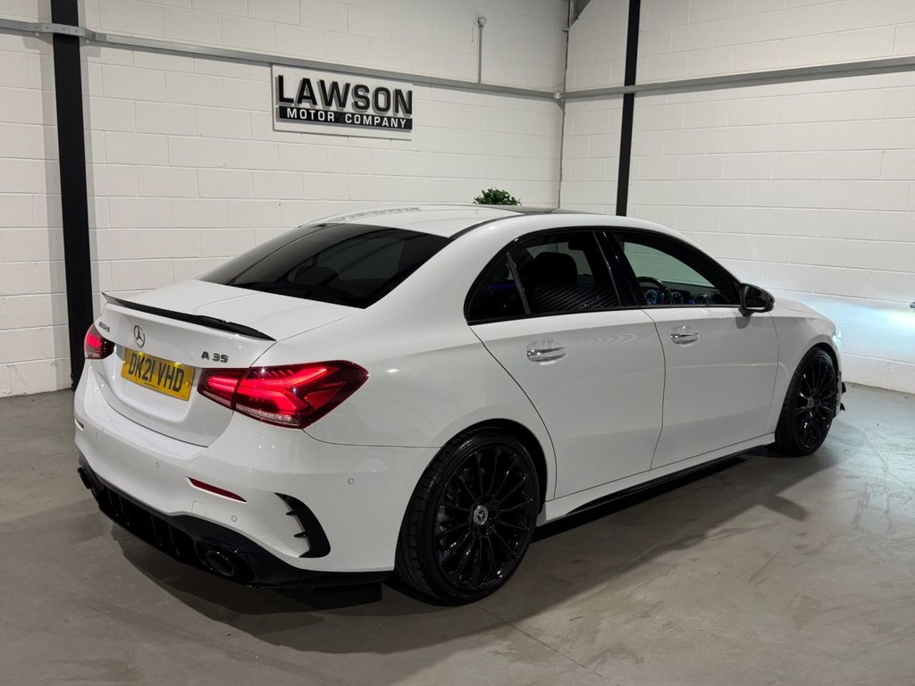 USED 2021 21 MERCEDES-BENZ A CLASS 2.0 A35 AMG (Premium Plus) Saloon 4dr Petrol 7G-DCT 4MATIC Euro 6 (s/s) (306 ps) 