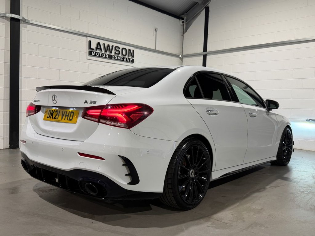 USED 2021 21 MERCEDES-BENZ A CLASS 2.0 A35 AMG (Premium Plus) Saloon 4dr Petrol 7G-DCT 4MATIC Euro 6 (s/s) (306 ps) 
