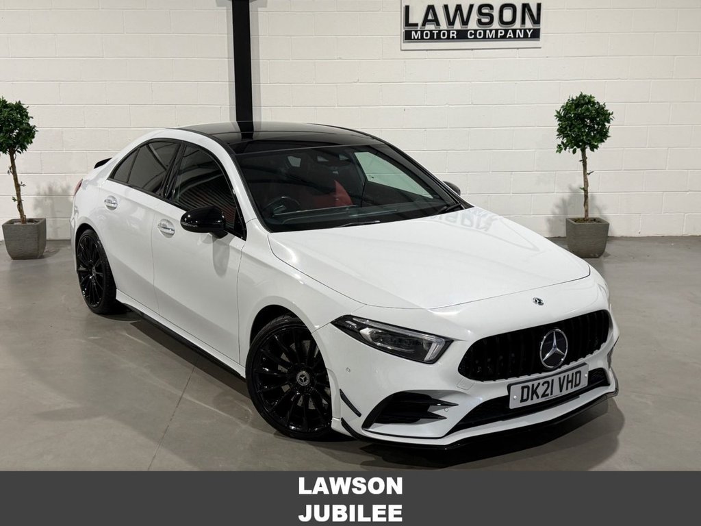 USED 2021 21 MERCEDES-BENZ A CLASS 2.0 A35 AMG (Premium Plus) Saloon 4dr Petrol 7G-DCT 4MATIC Euro 6 (s/s) (306 ps) 
