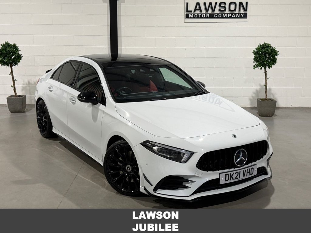 USED 2021 21 MERCEDES-BENZ A CLASS 2.0 A35 AMG (Premium Plus) Saloon 4dr Petrol 7G-DCT 4MATIC Euro 6 (s/s) (306 ps) 