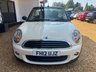 USED 2012 12 MINI CONVERTIBLE 1.6 One Convertible 2dr Petrol Manual Euro 5 (98 ps) Service History