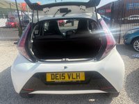 USED 2015 15 TOYOTA AYGO 1.0 VVT-i x-pression Hatchback 5dr Petrol Manual Euro 5 Euro 5 (68 ps) SHOWROOM CONDITION. REVERSE CAMERAS. ONLY 34K MILES! &pound;20 ROAD TAX