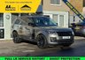USED 2021 21 LAND ROVER RANGE ROVER 3.0 D300 MHEV Westminster Black SUV 5dr Diesel Auto 4WD Euro 6 (s/s) (300 ps) Full LANDROVER Service History  |  Only 2 Owners from Brand New  |  1 Year Warranty