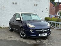 USED 2013 13 VAUXHALL ADAM 1.2 16v JAM Hatchback 3dr Petrol Manual Euro 5 (70 ps) THIS LOVELY STERTER CAR COMES WITH COMPREHENSIVE SERVICE HISTORY AND 12 MONTHS MOT
