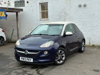 USED 2013 13 VAUXHALL ADAM 1.2 16v JAM Hatchback 3dr Petrol Manual Euro 5 (70 ps) THIS LOVELY STERTER CAR COMES WITH COMPREHENSIVE SERVICE HISTORY AND 12 MONTHS MOT