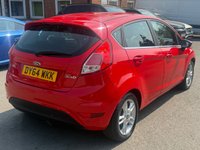 USED 2014 64 FORD FIESTA 1.0T EcoBoost Zetec Hatchback 5dr Petrol Powershift Euro 5 (100 ps) PARKING SENSORS - &pound;35 ROAD TAX