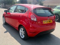 USED 2014 64 FORD FIESTA 1.0T EcoBoost Zetec Hatchback 5dr Petrol Powershift Euro 5 (100 ps) PARKING SENSORS - &pound;35 ROAD TAX
