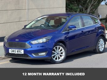 2015 FORD FOCUS 1.6 Titanium Hatchback 5dr Petrol Powershift Euro 6 (125 ps) £7995.00