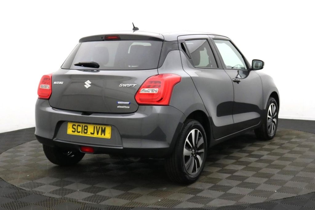 USED 2018 18 SUZUKI SWIFT 1.2 Dualjet MHEV SZ5 Hatchback 5dr Petrol Hybrid Manual ALLGRIP Euro 6 (s/s) (90 ps) Keyless, Camera, 16" Alloys