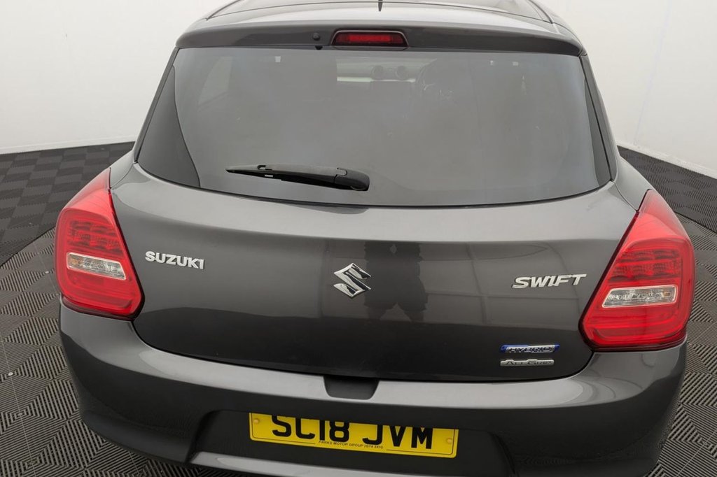 USED 2018 18 SUZUKI SWIFT 1.2 Dualjet MHEV SZ5 Hatchback 5dr Petrol Hybrid Manual ALLGRIP Euro 6 (s/s) (90 ps) Keyless, Camera, 16" Alloys