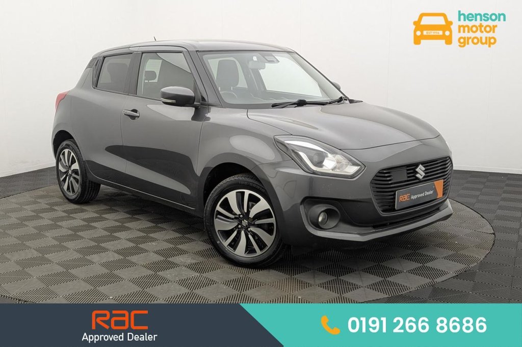 USED 2018 18 SUZUKI SWIFT 1.2 Dualjet MHEV SZ5 Hatchback 5dr Petrol Hybrid Manual ALLGRIP Euro 6 (s/s) (90 ps) Keyless, Camera, 16" Alloys