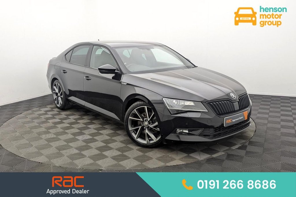 USED 2019 68 SKODA SUPERB 1.5 TSI ACT SportLine Hatchback 5dr Petrol Manual Euro 6 (s/s) (150 ps) Car Play, Sat Nav, Cruise