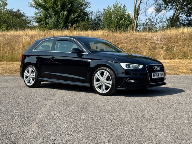 2014 64 AUDI A3 1.4 TFSI CoD S line Hatchback 3dr Petrol Manual Euro 6 (s/s) (150 ps) 
