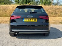 USED 2014 64 AUDI A3 1.4 TFSI CoD S line Hatchback 3dr Petrol Manual Euro 6 (s/s) (150 ps) 