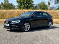 USED 2014 64 AUDI A3 1.4 TFSI CoD S line Hatchback 3dr Petrol Manual Euro 6 (s/s) (150 ps) 