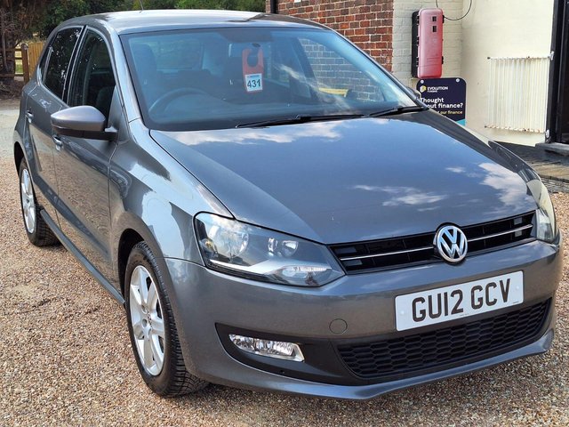 2012 VOLKSWAGEN POLO 1.2 MATCH EURO 5 5DR MONTHLY HP 64.34 PRICE 3,395 2012 1.2... photo