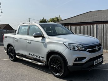 2019 SSANGYONG MUSSO 2.2D Saracen Pickup Double Cab 4dr Diesel Auto 4WD Euro 6 (181 ps) £12000.00
