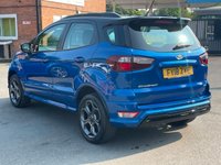 USED 2018 18 FORD ECOSPORT 1.0T EcoBoost ST-Line SUV 5dr Petrol Auto Euro 6 (s/s) (125 ps) ST LINE + REVERSE CAM + NAV