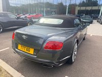 USED 2013 63 BENTLEY CONTINENTAL 6.0 W12 GTC Speed Convertible 2dr Petrol Auto 4WD Euro 5 (625 ps) BENTLEY CONTINENTAL 6.0 W12 GTC SPEED CONVERTIBLE 2DR PETROL AUTO 4WD + GREAT SPECIFICATION + CARBON MULLINER STYLING PACK + THUNDER GREY EXTERIOR PAINT + BLACK & CREAM INTERIOR WITH HEATED & COOLED MASSAGING SEATS + 21" 10 TWIN SPOKE DARK TINT ALLOYS + PIANO BLACK INTERIOR TRIM + NECK WARMER + REVERSE CAMERA + TWO TONE HIDE TRIMMED STEERING WHEEL + WIND DEFLECTOR + NAVTRACK + SPACE SAVER SPARE WHEEL + MANY MORE EXTRAS   12 MONTH MOT + 6 MONTH WARRANTY + PART EXCHANGE WELCOME + NATIONWIDE DELIVE