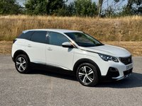USED 2017 17 PEUGEOT 3008 1.6 BlueHDi Allure SUV 5dr Diesel EAT Euro 6 (s/s) (120 ps) 