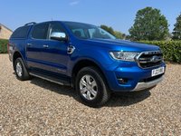 USED 2023 23 FORD RANGER 2.0 EcoBlue Limited Pickup Double Cab 4dr Diesel Auto 4WD Euro 6 (s/s) (170 ps) 84185 miles fsh