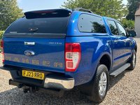 USED 2023 23 FORD RANGER 2.0 EcoBlue Limited Pickup Double Cab 4dr Diesel Auto 4WD Euro 6 (s/s) (170 ps) 84185 miles fsh