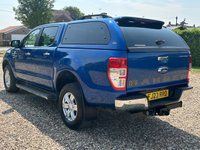 USED 2023 23 FORD RANGER 2.0 EcoBlue Limited Pickup Double Cab 4dr Diesel Auto 4WD Euro 6 (s/s) (170 ps) 84185 miles fsh