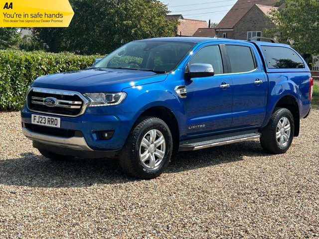 View our Ford Ranger 2.0 EcoBlue Limited Pickup Double Cab 4dr Diesel Auto 4WD Euro 6 (s/s) (170 ps)