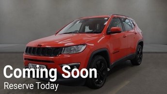 2019 JEEP COMPASS 1.6 MultiJetII Night Eagle SUV 5dr Diesel Manual 120 bhp £10995.00