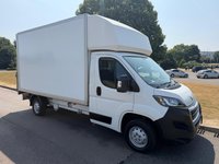 USED 2018 68 PEUGEOT BOXER 2.0 BlueHDi 335 Built for Business Luton 3dr Diesel Manual L3 Euro 6 (130 ps) Nationwide Delivery Available