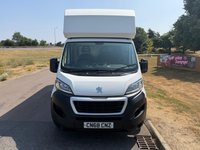 USED 2018 68 PEUGEOT BOXER 2.0 BlueHDi 335 Built for Business Luton 3dr Diesel Manual L3 Euro 6 (130 ps) Nationwide Delivery Available