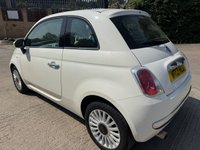 USED 2012 12 FIAT 500 1.2 Lounge Hatchback 3dr Petrol Manual Euro 5 (s/s) (69 bhp) FULL SERVICE HISTORY*FEBRUARY MOT*
