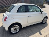 USED 2012 12 FIAT 500 1.2 Lounge Hatchback 3dr Petrol Manual Euro 5 (s/s) (69 bhp) FULL SERVICE HISTORY*FEBRUARY MOT*