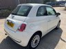 USED 2012 12 FIAT 500 1.2 Lounge Hatchback 3dr Petrol Manual Euro 5 (s/s) (69 bhp) FULL SERVICE HISTORY*FEBRUARY MOT*
