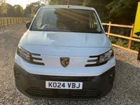 USED 2024 24 PEUGEOT PARTNER 1.5 BlueHDi 950 Asphalt Long Panel Van 6dr Diesel Manual LWB Euro 6 (s/s) (100 ps) TWIN SIDE DOOR,L2 LWB,6 SPEED,NAV,