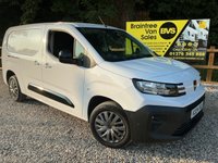 USED 2024 24 PEUGEOT PARTNER 1.5 BlueHDi 950 Asphalt Long Panel Van 6dr Diesel Manual LWB Euro 6 (s/s) (100 ps) TWIN SIDE DOOR,L2 LWB,6 SPEED,NAV,