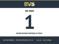 USED 2024 24 PEUGEOT PARTNER 1.5 BlueHDi 950 Asphalt Long Panel Van 6dr Diesel Manual LWB Euro 6 (s/s) (100 ps) TWIN SIDE DOOR,L2 LWB,6 SPEED,NAV,