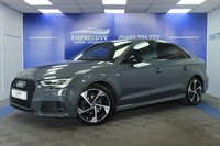 USED 2019 19 AUDI A3 1.5 TFSI CoD 35 Black Edition Saloon 4dr Petrol S Tronic Euro 6 (s/s) (150 ps) AUTOMATIC - BLACK EDITION
