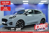 USED 2021 21 FORD PUMA 1.0T EcoBoost MHEV ST-Line X SUV 5dr Petrol Manual Euro 6 (s/s) (125 ps) WINTER PACK - GREY MATTER