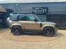 USED 2021 21 LAND ROVER DEFENDER 90 3.0 P400 MHEV X SUV 3dr Petrol Auto 4WD Euro 6 (s/s) (400 ps) Px Welcome Finance Available