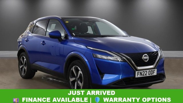 2022 22 NISSAN QASHQAI 1.3 DIG-T MHEV N-Connecta SUV 5dr Petrol Hybrid Manual Euro 6 (s/s) (140 ps) 