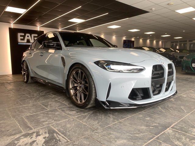 USED 2021 M BMW M3 3.0 BiTurbo Competition Saloon 4dr Petrol Steptronic M xDrive Euro 6 (s/s) (510 ps) MILTEK MID-PIPE | GREAT SPEC