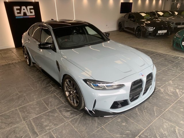USED 2021 M BMW M3 3.0 BiTurbo Competition Saloon 4dr Petrol Steptronic M xDrive Euro 6 (s/s) (510 ps) MILTEK MID-PIPE | GREAT SPEC